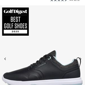 Travis Mathew Black  golf Shoes